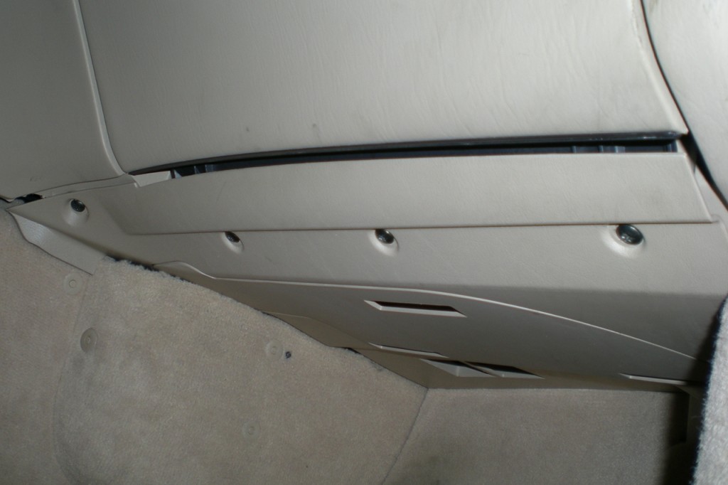 under dash panel